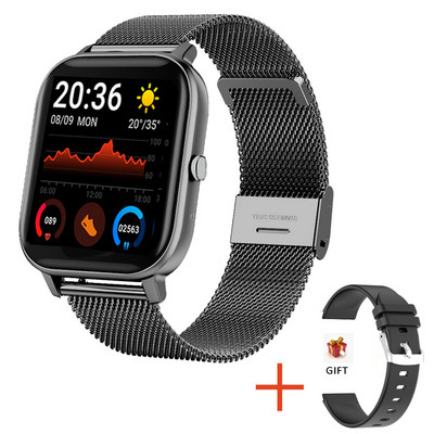 H10 Έξυπνο ρολόι Γυναικείο ανδρικό Bluetooth Κλήση smartwatch Man SportS Fitness Tracker Αδιάβροχο LED Full Touch Screen για Android ios