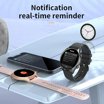 Νέο έξυπνο ρολόι 360*360 HD Bluetooth Κλήσεις Έξυπνο ρολόι για ανδρικά γυναικεία βραχιόλι αθλητικής φυσικής κατάστασης Προσαρμοσμένο ρολόι Πρόσωπο Ύπνος Καρδιακός ρυθμός