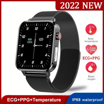 2023 Νέο ECG Fitness Έξυπνο ρολόι Bluetooth Call Ανδρικό μετρητή αρτηριακής πίεσης καρδιακού ρυθμού Βραχιόλι Sport αδιάβροχο γυναικείο έξυπνο ρολόι