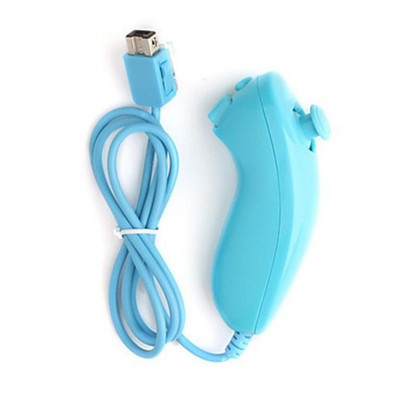 Motor de vibrație încorporat Gamepad fără fir pentru Nintend Wii Nunchuck Telecomandă Bluetooth Joystick Joypad pentru Nintend Wii