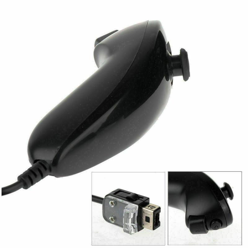 Motor de vibrație încorporat Gamepad fără fir pentru Nintend Wii Nunchuck Telecomandă Bluetooth Joystick Joypad pentru Nintend Wii