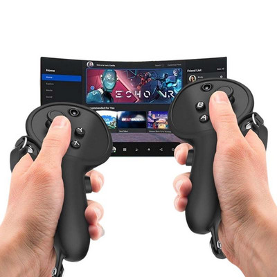 Pentru controlerele Oculus Quests Pro Husă din silicon Gamepad-uri portabile Carcasă de protecție anti-cădere Curea Joystick Accesorii VR