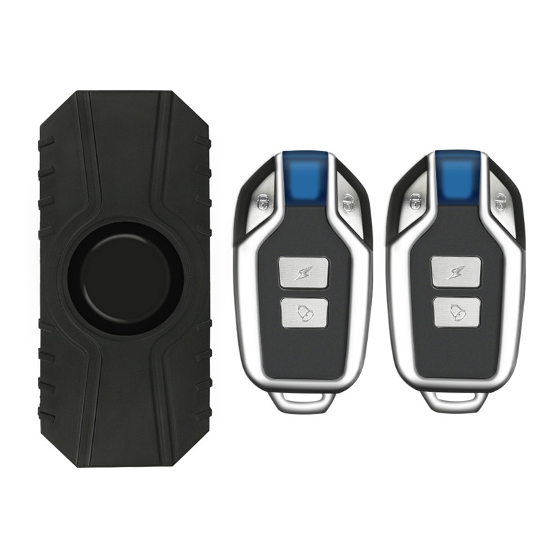 Alarmă de bicicletă rezistentă la apă, 113 dB, reglabilă pentru bicicletă E-Bike mașină Timp lung de așteptare