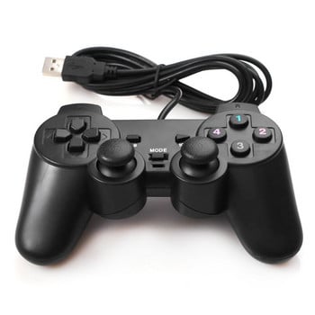 Ενσύρματο χειριστήριο παιχνιδιών USB 2.0 Gamepad Joystick Joypad για φορητό υπολογιστή υπολογιστή Dropship