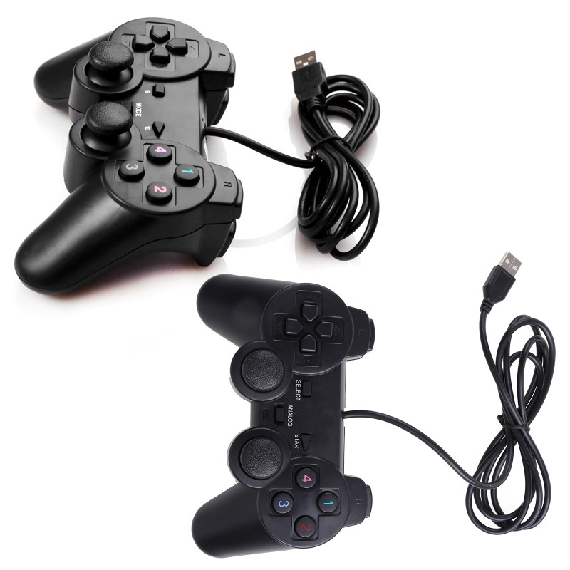 Кабелен USB 2.0 контролер за игри, геймпад, джойстик, джойстик за ...