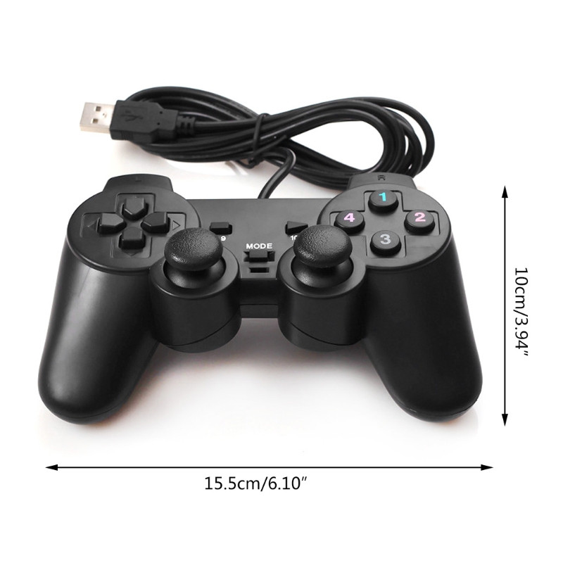 Кабелен USB 2.0 контролер за игри, геймпад, джойстик, джойстик за ...