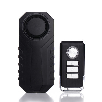 2022 Nouă alarmă fără fir, impermeabilă, pentru bicicletă, cu vibrații, cu încărcare USB, telecomandă, pentru motocicletă, bicicletă electrică, alarmă antifurt de securitate