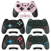 Gamepad Pro compatibil Bluetooth pentru N-SL NS-Switch NS Switch Lite Consolă Controler joystick fără fir cu programare macro