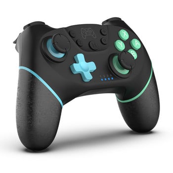 Συμβατό με Bluetooth Pro Gamepad για N-SL NS-Switch NS Switch Lite Console Ασύρματο χειριστήριο Joystick με προγραμματισμό μακροεντολών