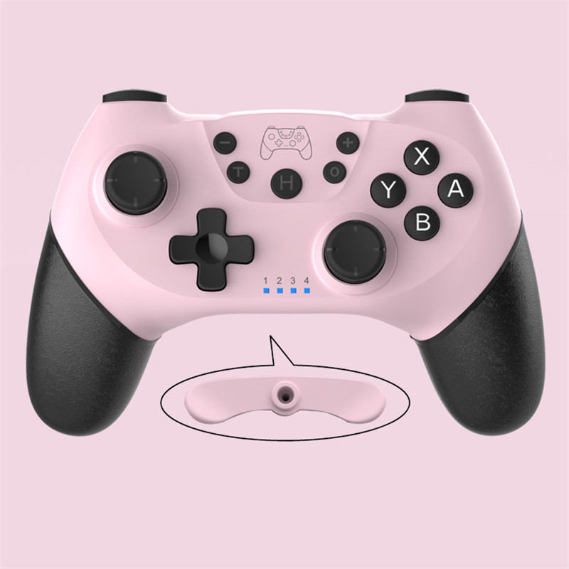 Gamepad Pro compatibil Bluetooth pentru N-SL NS-Switch NS Switch Lite Consolă Controler joystick fără fir cu programare macro