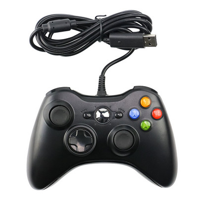 Controler prin cablu USB pentru Xbox 360 Joypad Vibrație Gamepad Joystick pentru controler PC pentru Windows 7/8/10