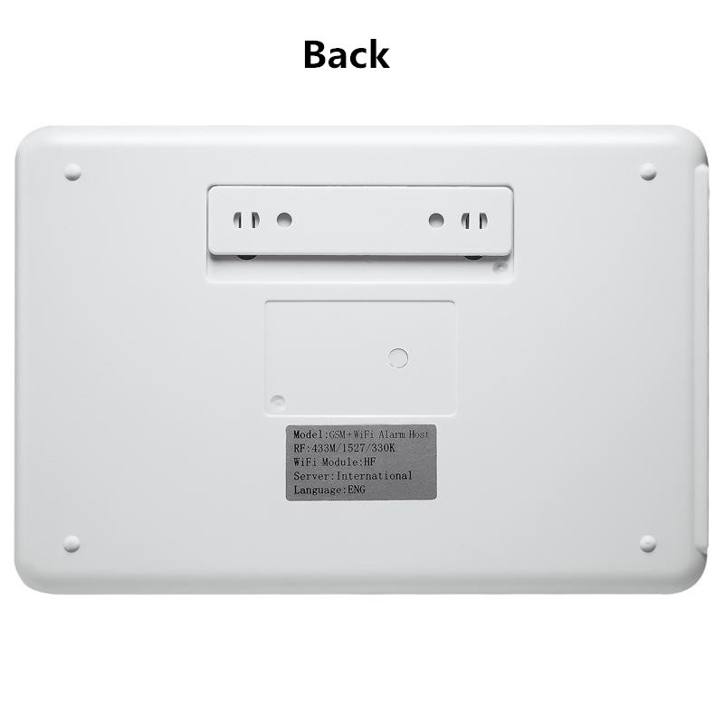 SIM Gsm Home Rfid Antifurt Securitate Aplicație Tuya fără fir Tastatură tactilă LCD Wifi Gsm Sistem de alarmă Kit senzor Rusă, Spaniolă