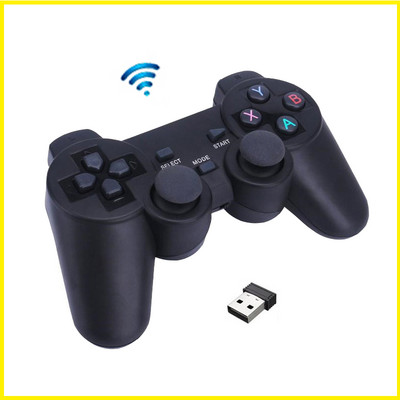 2.4G безжичен контролер за игрова конзола Viedo Геймпад за PSP/PS1/N64/DC с 360° джойстик, подходящ за Super Console X Pro