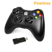 Controler wireless Gamepad din seria Xbox pentru Microsoft Xbox 360 și PC (Windows7/8/8.1/10) cu control ergonomic pentru joc fără fir