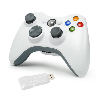 Controler wireless Gamepad din seria Xbox pentru Microsoft Xbox 360 și PC (Windows7/8/8.1/10) cu control ergonomic pentru joc fără fir