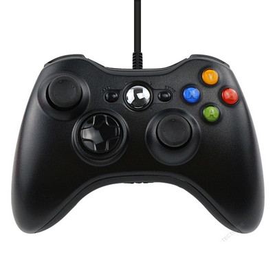 2022 Drop Shipping Ενσύρματο παιχνίδι USB για χειριστήριο Xbox 360 Joystick για Επίσημο ελεγκτή υπολογιστή Microsoft για Windows 7 8 10