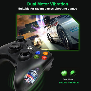 1/2 бр. Жичен контролер за игри за Xbox 360 Геймпад Джойпад с двойна вибрация за Windows 7/8/X Аксесоари за компютърни игри