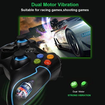 EasySMX Wireless PC Game Controller Dual Vibration for PS3 Console for TV Box for Android Smartphone Joystick Gamepad