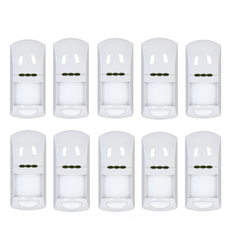 Detector de mișcare PIR digital cu fir MC-8250 Senzor PIR cu fir pentru imunitate la animale de companie Compatibil cu toate sistemele de alarmă care au un port cu fir