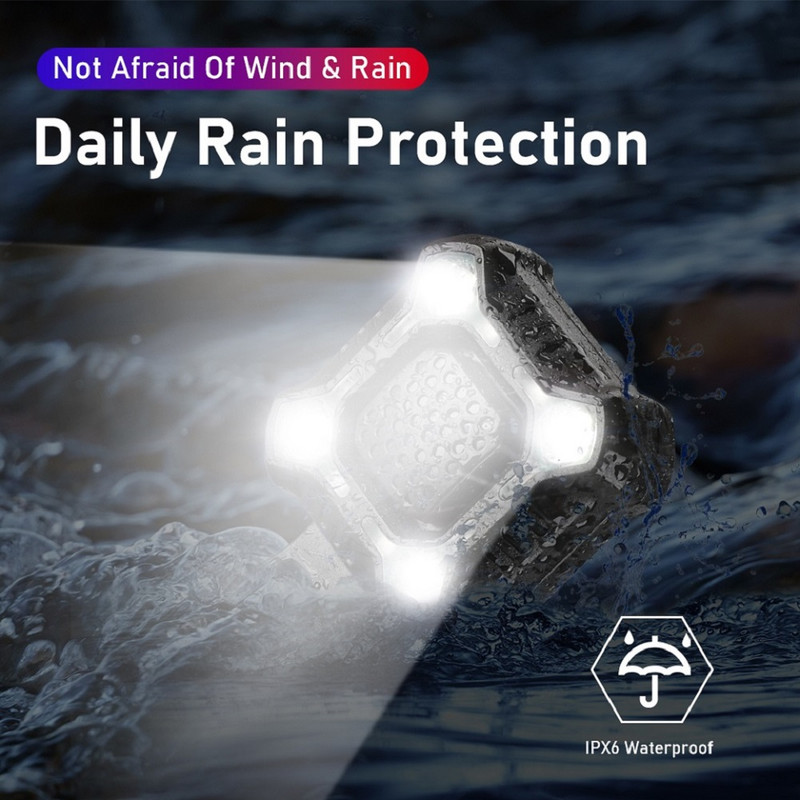 Hollarm sirena za bicikle, prednja svjetla, IPX6 vodootporno USB punjenje, noćna vožnja, jako svjetlo za bicikl, 140 dB, sigurnosni alarm, zvono za bicikl