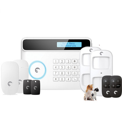 Etiger Wifi APP Kontrolni kućni sigurnosni sustav GSM SIM kartica+Wifi alarmni sustav S4 Plus