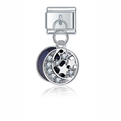 Hapiship Nou Original Daisy Fashion Trandafir Floare Inimă Floră Plic Charm Legături italiene Se potrivesc 9mm Brățară Bijuterii Fabricare DJ375