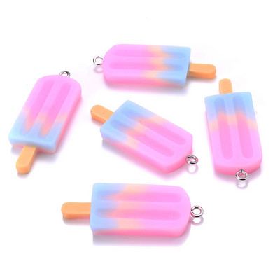 10 bucăți drăguț roșu acrilic căpșuni măr portocaliu mango fructe rășină pandantive brelocuri pentru bijuterii cercei colier accesoriu