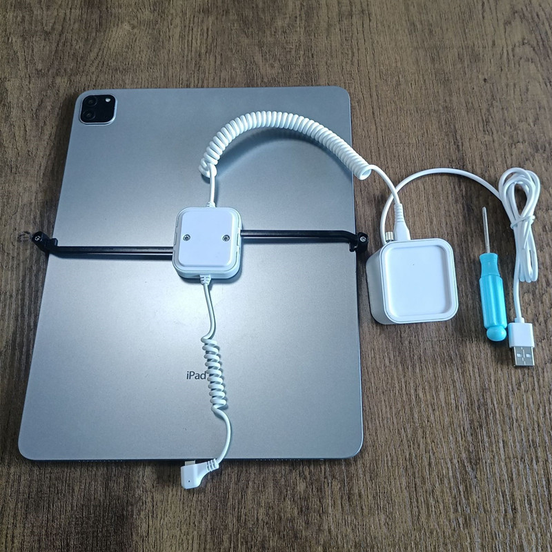 Tablet/smartfón, displej, alarm, OPPO, Samsung, Xiaomi, VIVO, nabíjací stojan, zámok pre skutočný telefón