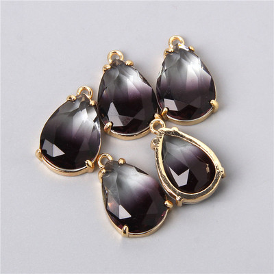 5 bucăți pandantiv cu bijuterii cu fațete colorate pentru vindecare, cristale naturale, pandantiv cu piatră de cuarț pentru fabricarea de bijuterii, accesorii de colier