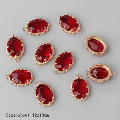 5 bucăți pandantiv cu bijuterii cu fațete colorate pentru vindecare, cristale naturale, pandantiv cu piatră de cuarț pentru fabricarea de bijuterii, accesorii de colier