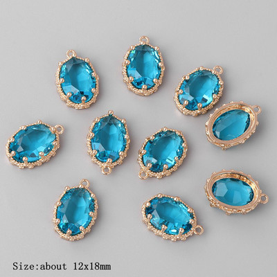 5 bucăți pandantiv cu bijuterii cu fațete colorate pentru vindecare, cristale naturale, pandantiv cu piatră de cuarț pentru fabricarea de bijuterii, accesorii de colier