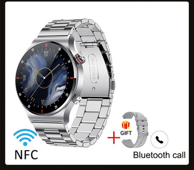 ECG+PPG Bluetooth Call Smart Watch 2023 Men Full Touch Sport Watch Health Tracker Vīriešu viedpulkstenis, ūdensizturīgs Android iOS ierīcēm