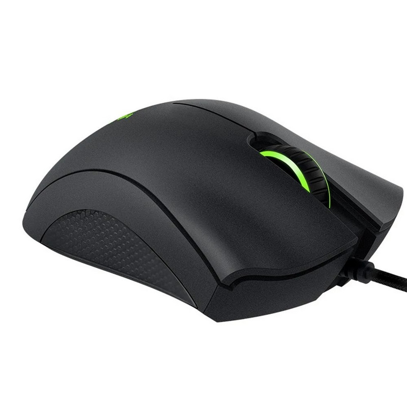 Razer DeathAdder Essential crni žičani gaming miš Miševi 6400DPI optički senzor 5 neovisnih gumba za igrače na prijenosnim računalima
