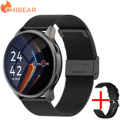 2023 ChiBear Reamintire a apelurilor Ceas inteligent Bărbați Femei Ecran Afișează întotdeauna timpul 360*360AMOLED Ceas inteligent Mod multi-sport Tracker fitness