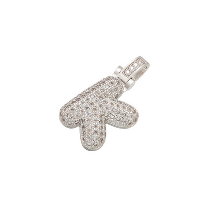 ZHUKOU 20x29mm finom 26 ezüst színű levél medál nőknek kézzel készített barkács nyaklánc fülbevaló ékszer kiegészítők mód: VD61