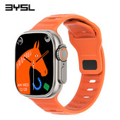 BYSL DT8 Ultra NFC GPS Smart Watch Men Series 8 Bluetooth Call Αδιάβροχο αντιεκρηκτικό γυαλί αθλητικό Smartwatch