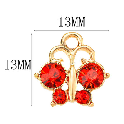 17*22MM 20 buc./set de înaltă calitate, fulg de nea auriu, pandantiv, cercei de modă, bijuterii lucrate manual, accesorii cu ridicata.