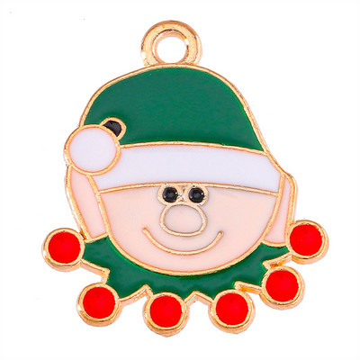 17*22MM 20 buc./set de înaltă calitate, fulg de nea auriu, pandantiv, cercei de modă, bijuterii lucrate manual, accesorii cu ridicata.