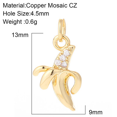 Ciupercă Cactus Ciupercă Păpădie pentru Bijuterii Materiale Culoare Aurie Cercei Diy Colier Brățară Charms de designer Pandantiv