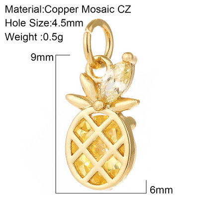 Ciupercă Cactus Ciupercă Păpădie pentru Bijuterii Materiale Culoare Aurie Cercei Diy Colier Brățară Charms de designer Pandantiv