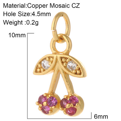 Ciupercă Cactus Ciupercă Păpădie pentru Bijuterii Materiale Culoare Aurie Cercei Diy Colier Brățară Charms de designer Pandantiv