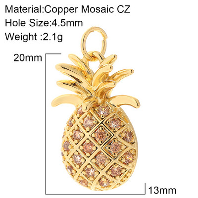 Ciupercă Cactus Ciupercă Păpădie pentru Bijuterii Materiale Culoare Aurie Cercei Diy Colier Brățară Charms de designer Pandantiv