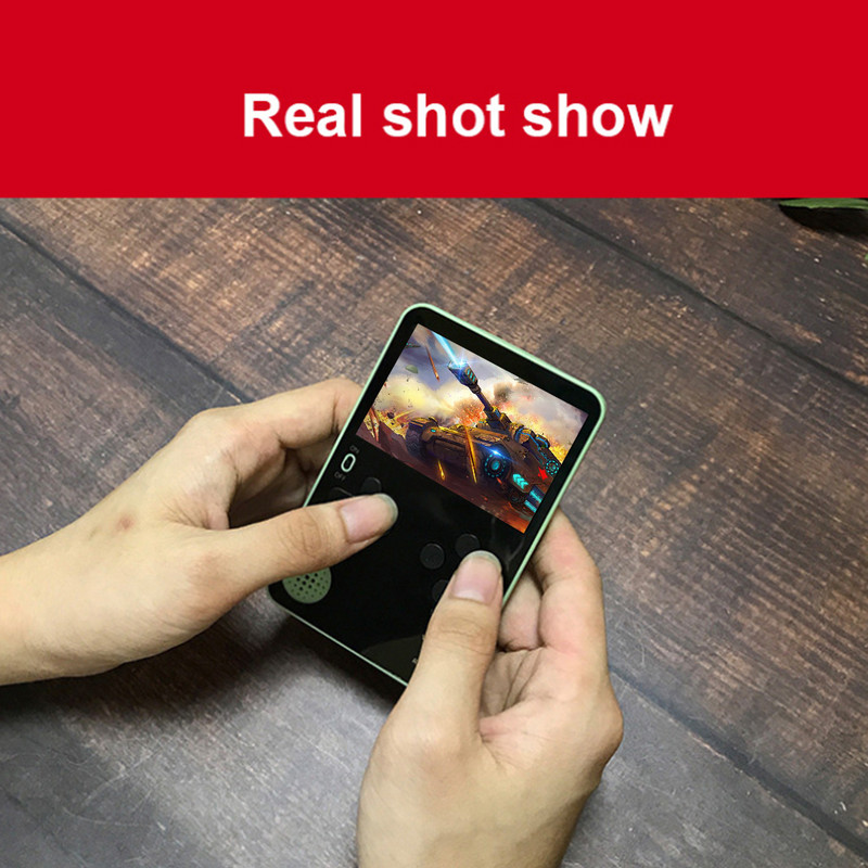 Mini consolă portabilă de jocuri video K10 Player HD 500 de jocuri clasice încorporate Consolă portabilă portabilă ultra-subțire pentru cadou