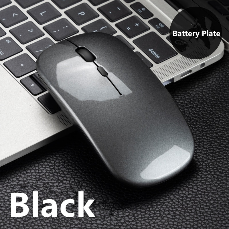 Mouse fără fir reîncărcabil Mouse Bluetooth Computer fără fir Mause LED RGB Iluminat din spate Mouse ergonomic pentru jocuri pentru laptop