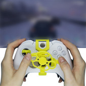 Jocuri de curse Mini volan de imprimare 3D Controler auxiliar joc Joystick Simulator Gamepad pentru Xboxone/X/S/Elite