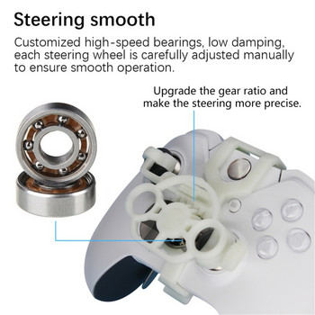 Racing Games Mini Steering 3D printing Wheel Auxiliary Controller Game Joystick Simulator Gamepad για Xboxone/X/S/Elite