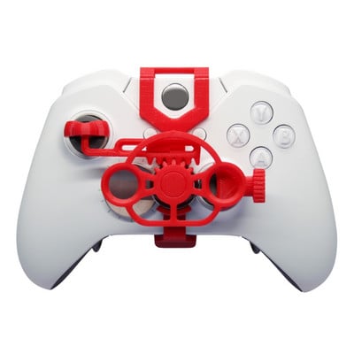 Jocuri de curse Mini volan de imprimare 3D Controler auxiliar joc Joystick Simulator Gamepad pentru Xboxone/X/S/Elite