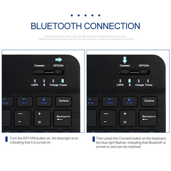 RYRA Mini Bluetooth Keyboard Wireless Thai Keyboard Акумулаторна клавиатура за IOS Android Windows PC Macbook Ipad Cell Tablet PC