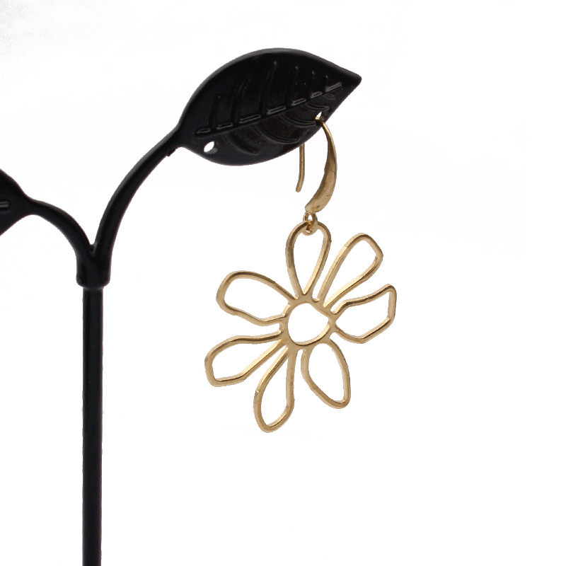 10 buc. Brelocuri cu flori din alamă brută pandantiv pentru cercei lucrați manual Colier Fabricarea de bijuterii pentru femei Brelocuri de bijuterii de modă