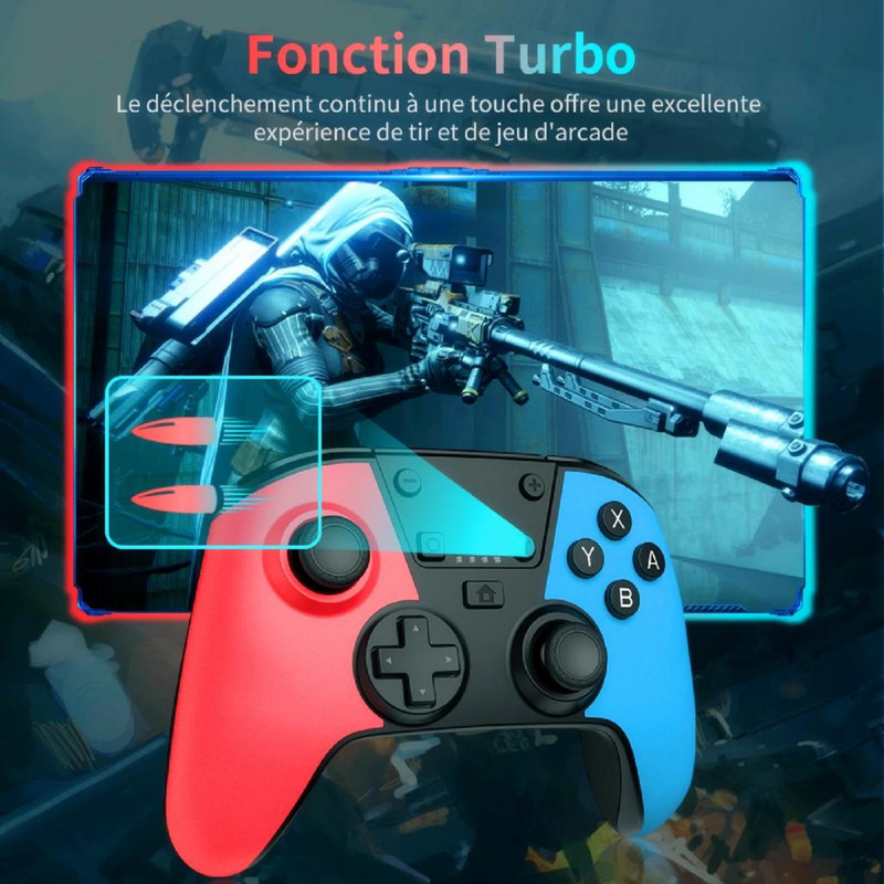 Bežični upravljač za igre za Nintendo Switch, profesionalni upravljač, daljinski upravljač za igre, joystick za konzolu Switch, dodaci za igre